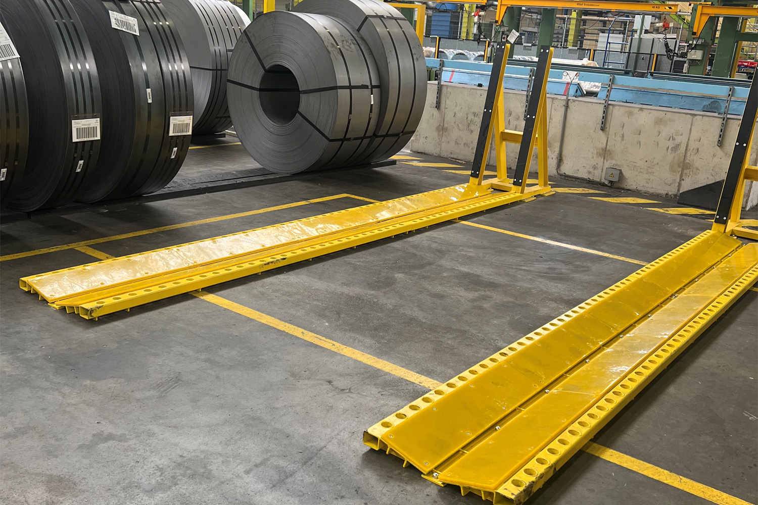 Stellage mit Endbock