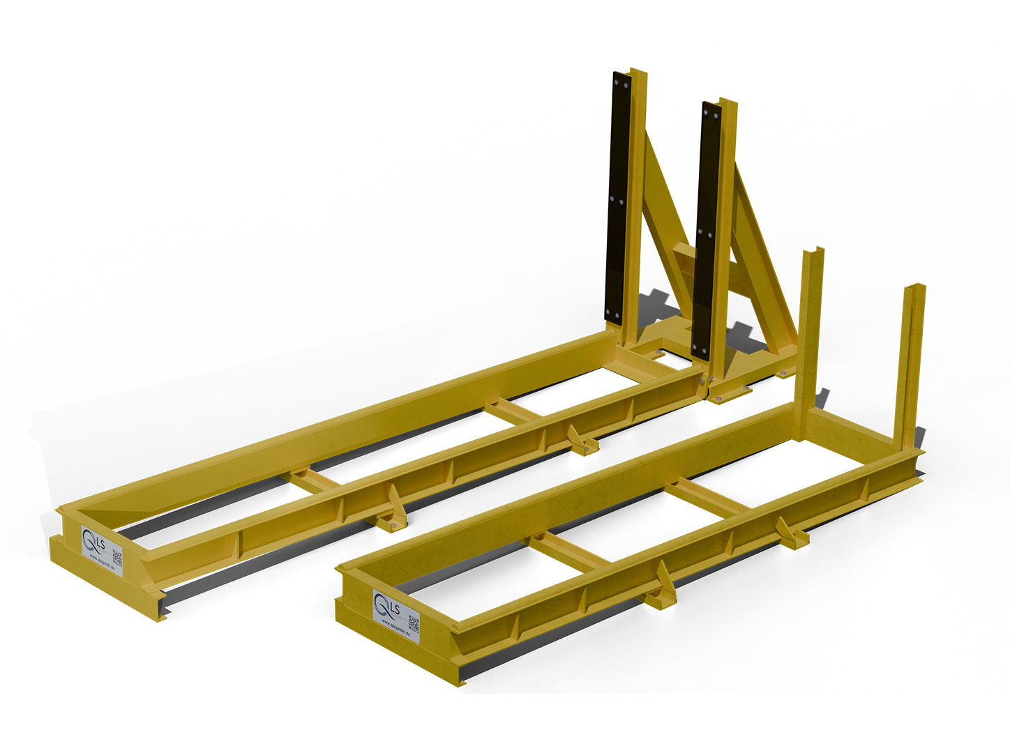 Stellagen mit integriertem Endbock
